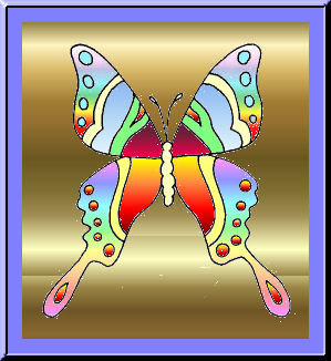 Cadre papillon